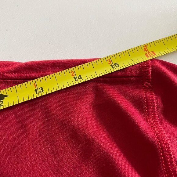 Under Armour Heatgear Cardinals South Kent School. Long Sleeve. Red. Small - Picture 10 of 11